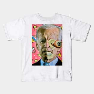 Joe Biden Ice Cream Party Kids T-Shirt